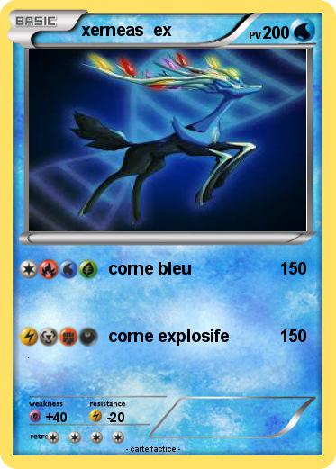Pokemon xerneas  ex