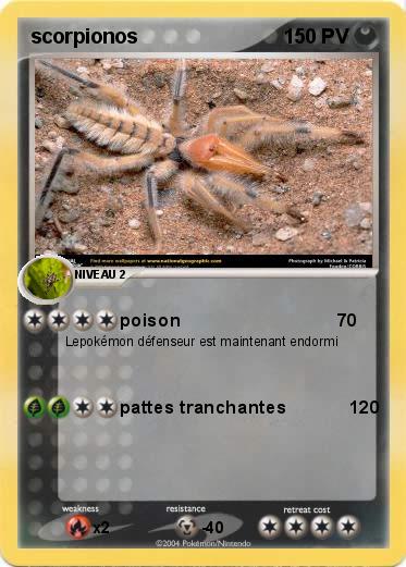 Pokemon scorpionos