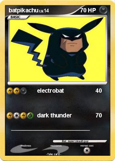 Pokemon batpikachu