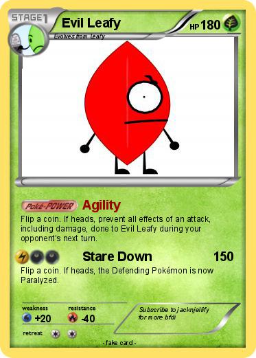 Pokemon Evil Leafy