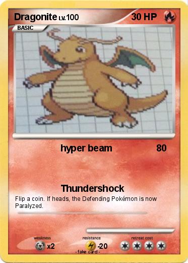 Pokemon Dragonite