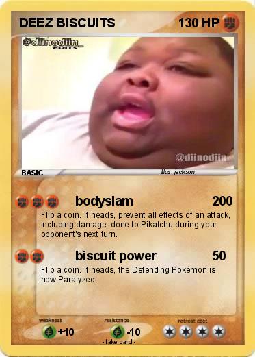 Pokemon DEEZ BISCUITS