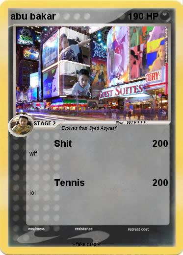 Pokemon abu bakar