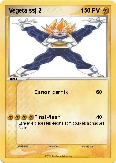 Pokemon Vegeta ssj 2