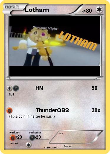 Pokemon Lotham