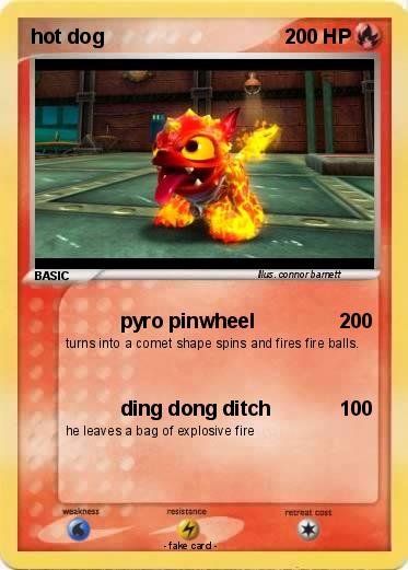 Pokemon hot dog