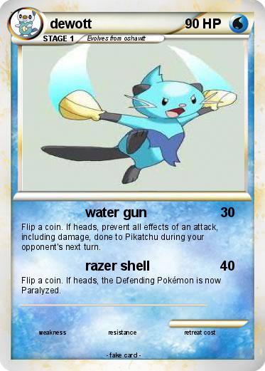 Pokemon dewott