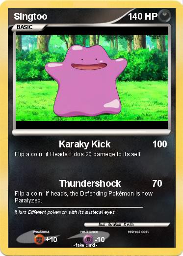 Pokemon Singtoo