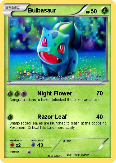 Pokemon Bulbasaur