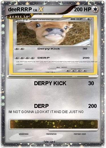 Pokemon deeRRRP