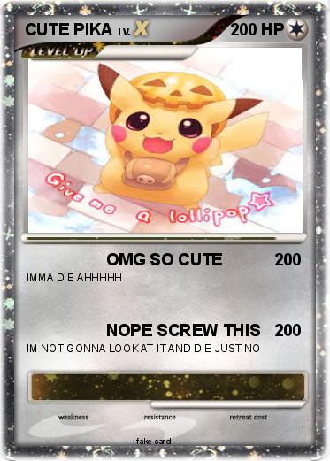 Pokemon CUTE PIKA