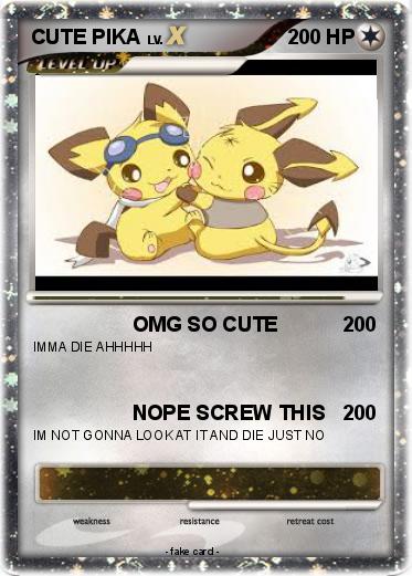 Pokemon CUTE PIKA