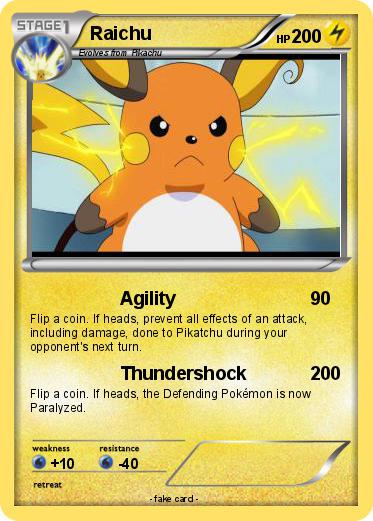 Pokemon Raichu