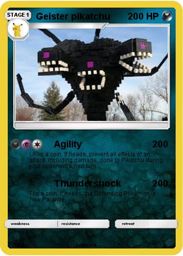 Pokemon Geister pikatchu