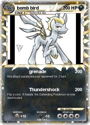 Pokemon bomb bird