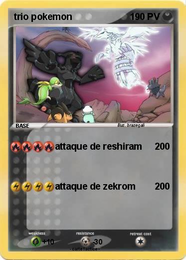 Pokemon trio pokemon