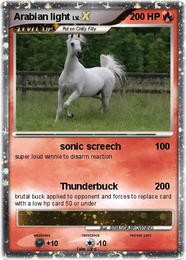 Pokemon Arabian light