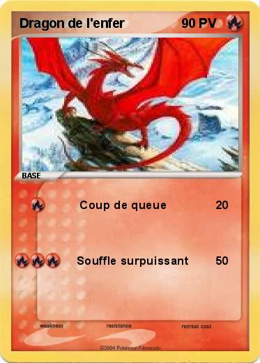 Pokemon Dragon de l'enfer