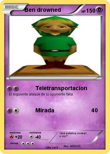 Pokemon Ben drowned
