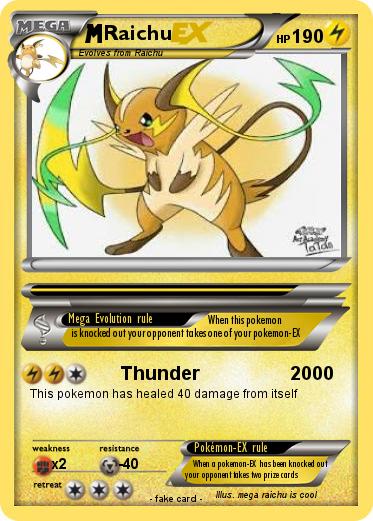 Pokemon Raichu