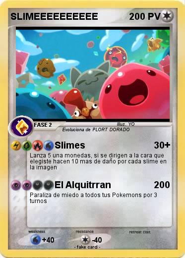 Pokemon SLIMEEEEEEEEEE
