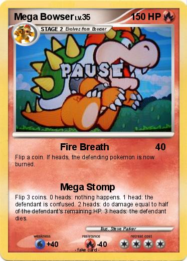 Pokemon Mega Bowser