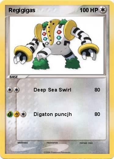 Pokemon Regigigas