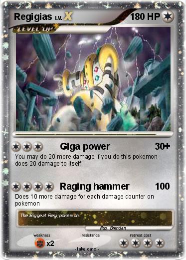 Pokemon Regigias