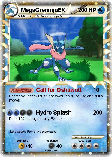 Pokemon MegaGreninjaEX