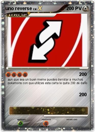 Pokemon uno reverse