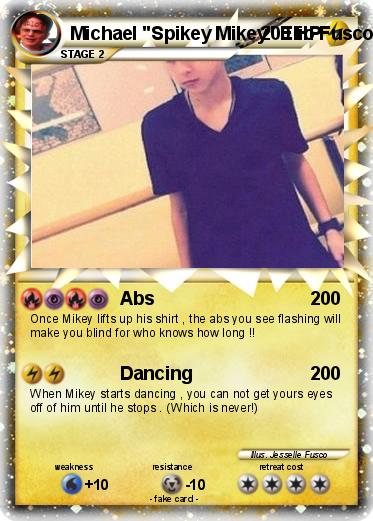 Pokemon Michael "Spikey Mikey" Elio Fusco