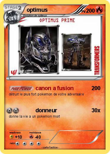 Pokemon optimus