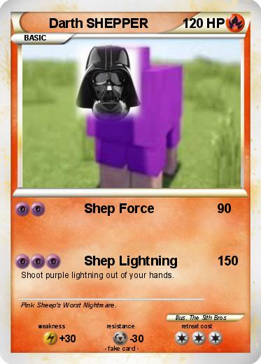 Pokemon Darth SHEPPER