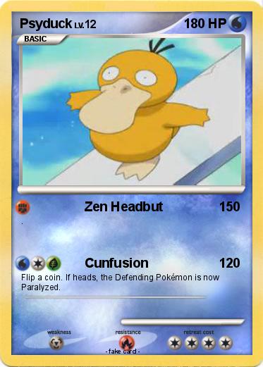 Pokemon Psyduck
