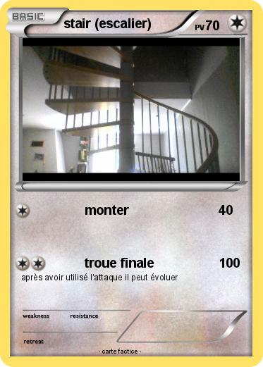 Pokemon stair (escalier)