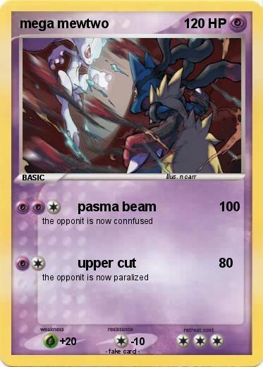 Pokemon mega mewtwo