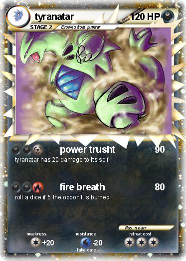 Pokemon tyranatar