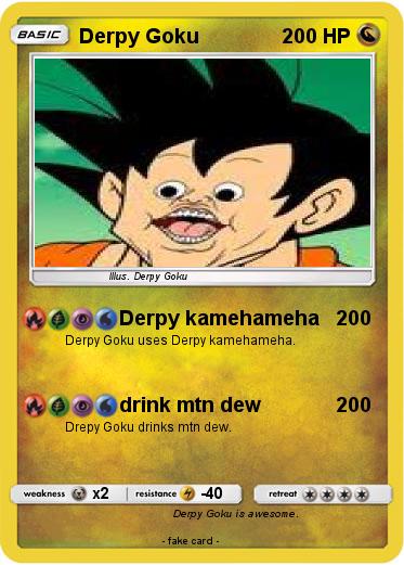 Pokemon Derpy Goku
