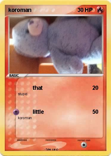 Pokemon koroman