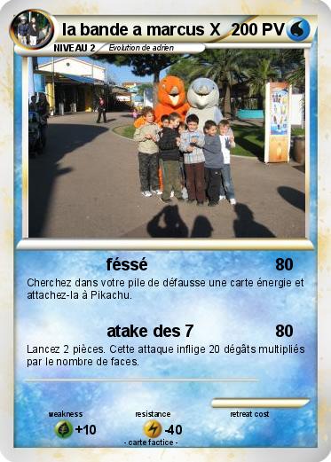 Pokemon la bande a marcus X