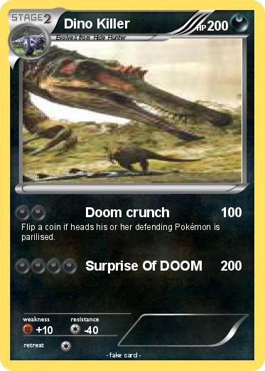Pokemon Dino Killer