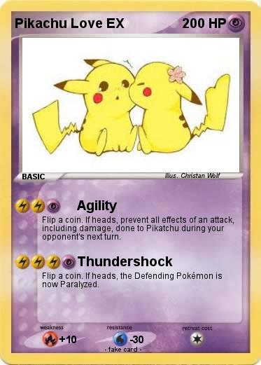 Pokemon Pikachu Love EX