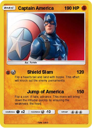Pokemon Captain America