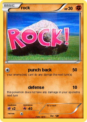 Pokemon rock