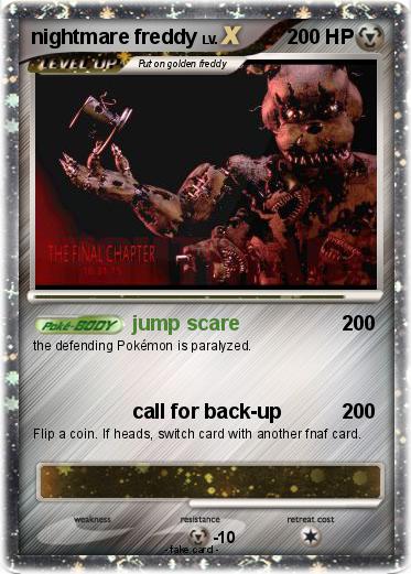 Pokemon nightmare freddy