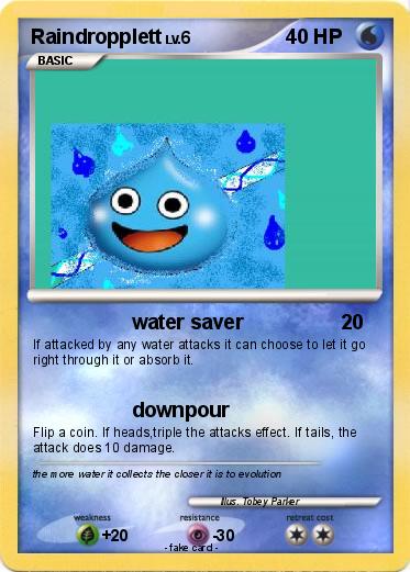 Pokemon Raindropplett
