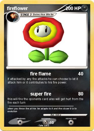 Pokemon fireflower