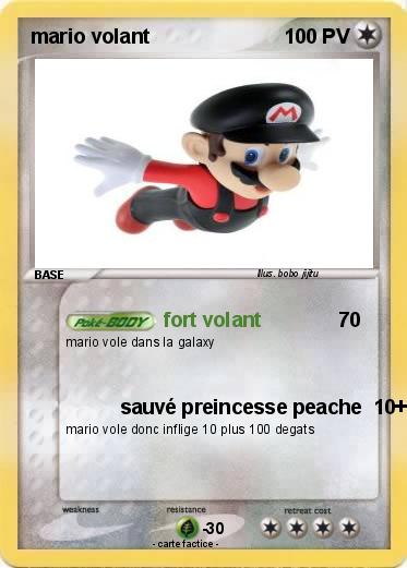 Pokemon mario volant