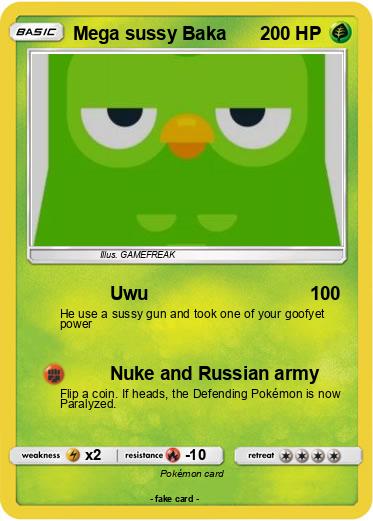 Pokemon Mega sussy Baka