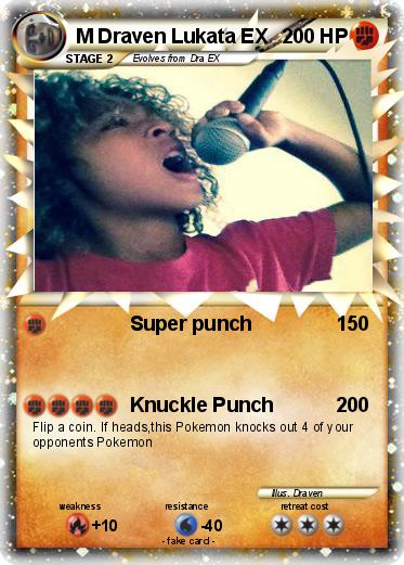 Pokemon M Draven Lukata EX
